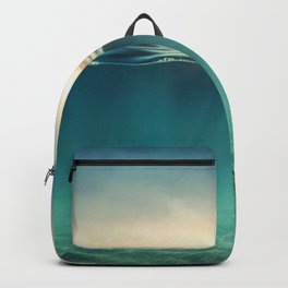Breeze of the blue ocean Backpack