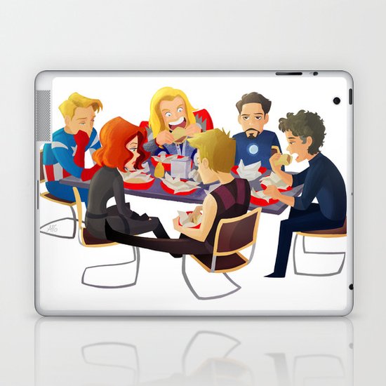Avengers- Shawarma Laptop & iPad Skin