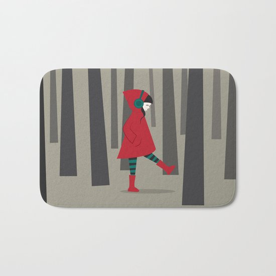 There is No Wolf Bath Mat