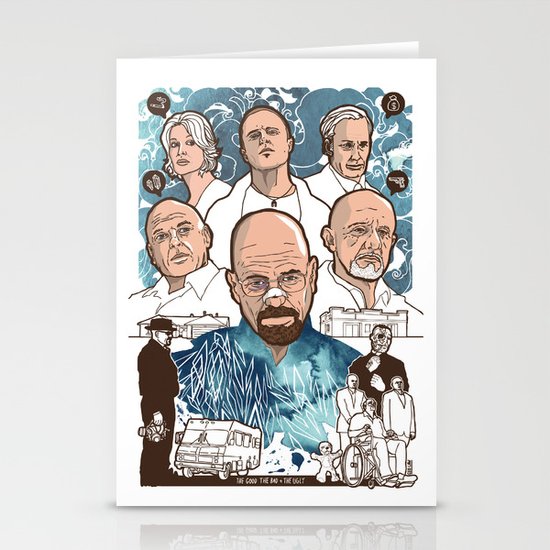 Breaking Bad: The Good, The Bad & The Ugly Stationery Cards