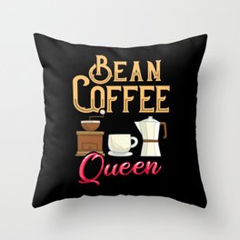 Barista Coffee Machine Coffeemaker Espresso Milk Throw Pillow