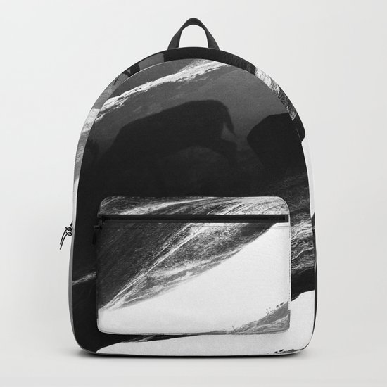 Oh Deer Black Backpack