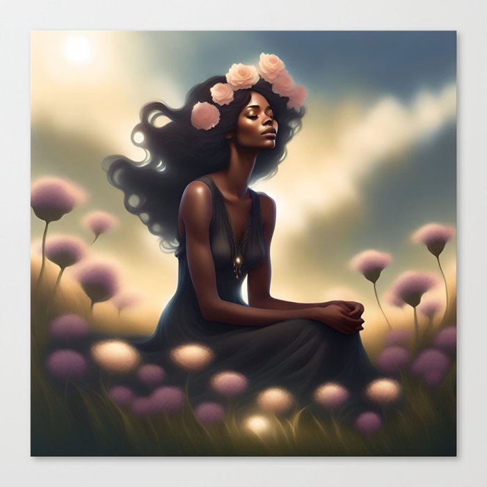Basking in Pink Canvas Print