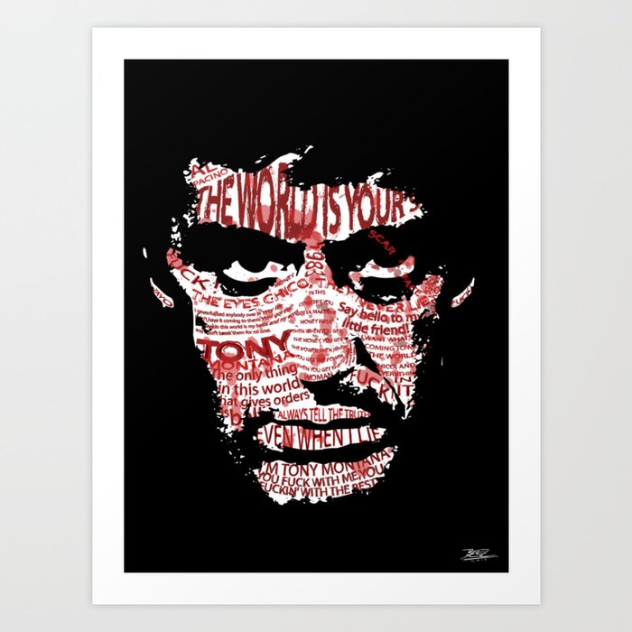 The Eyes Chico They Never Lie Art Print By Artbybrandonirizarry Society6