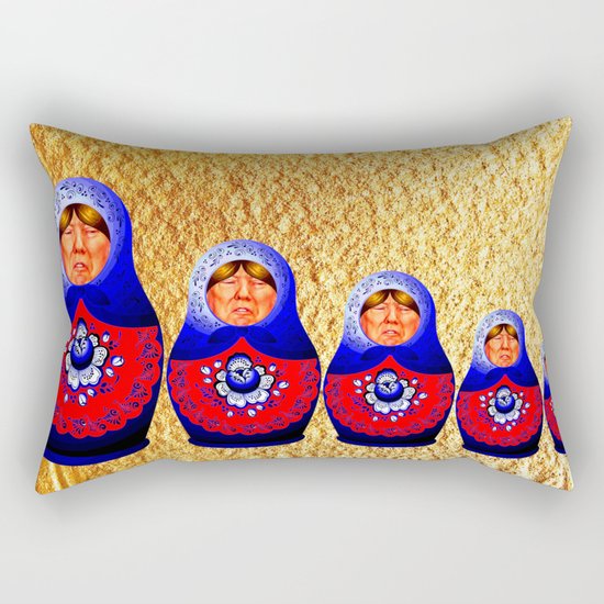 Trampbushka | Funny | Comedy Rectangular Pillow