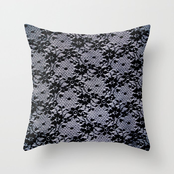 Lace throw hot sale pillows