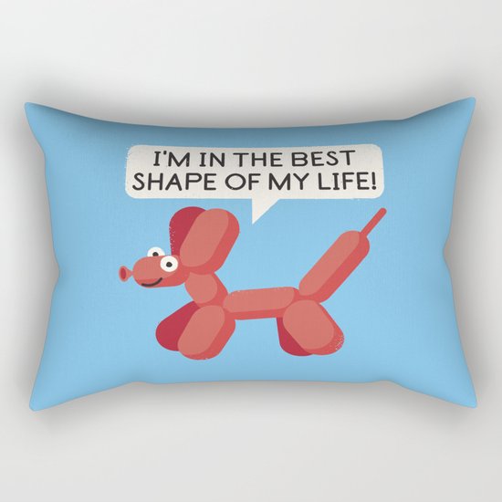 Inflated Ego Rectangular Pillow