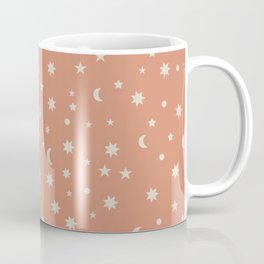 Moon Stars Pattern Coffee Mug