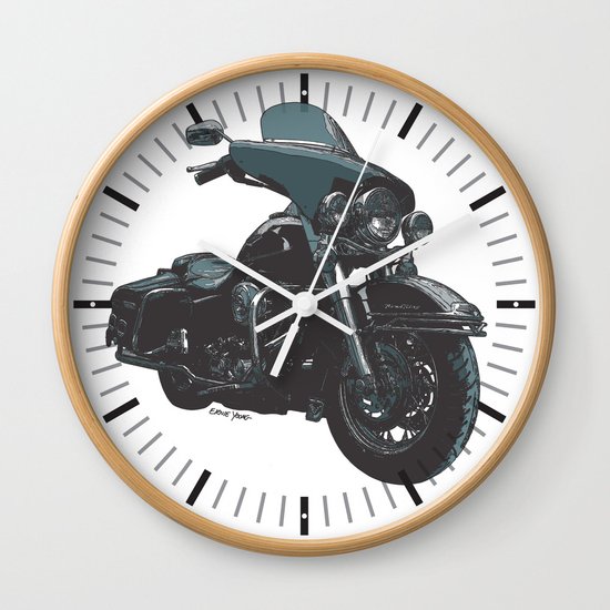 HARLEY ROADKING MOTORCYCLE Wall Clock