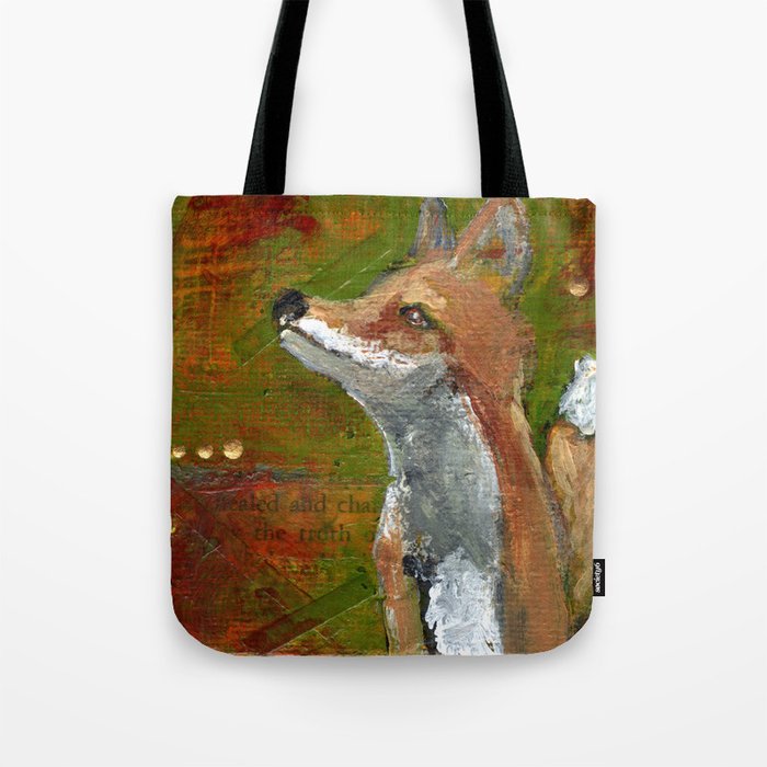 Wisdom of the Fox Tote Bag