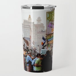 Bourbon Street, New Orleans Travel Mug