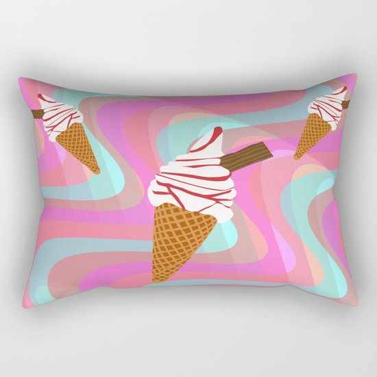 We All Scream For Ice Cream Rectangular Pillow