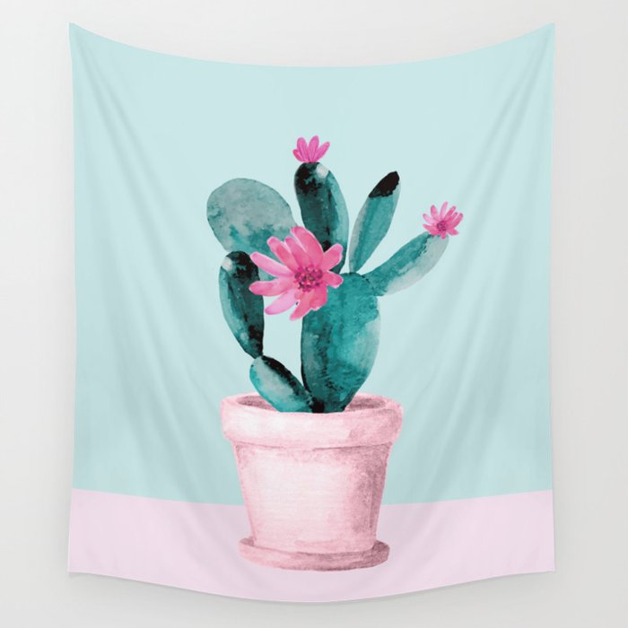 Cactus II Wall Tapestry