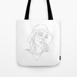 Her Lines .10 Tote Bag