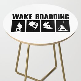 Wakeboard Wake Boarding Wakeboarding Wakeboarder Side Table