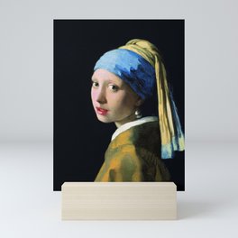 Jan Vermeer Girl With A Pearl Earring Mini Art Print