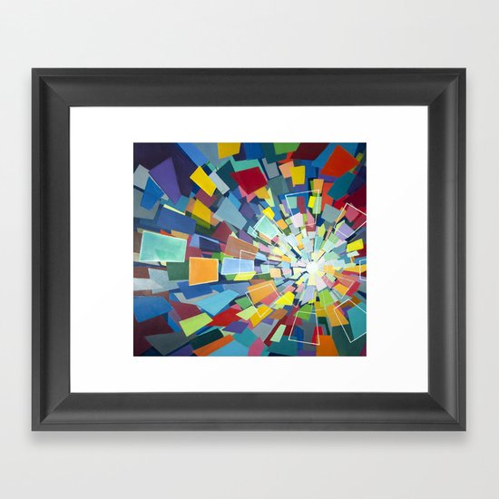 Quantum Kaleidoscope Framed Art Print