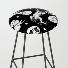 Space Dogs Bar Stool