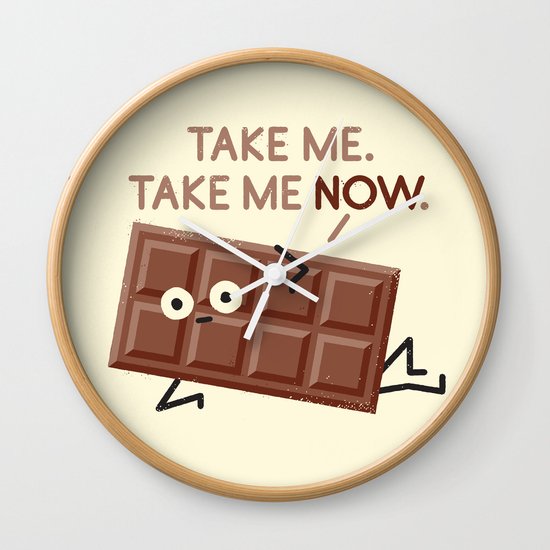 Sweet Talk Wall Clock