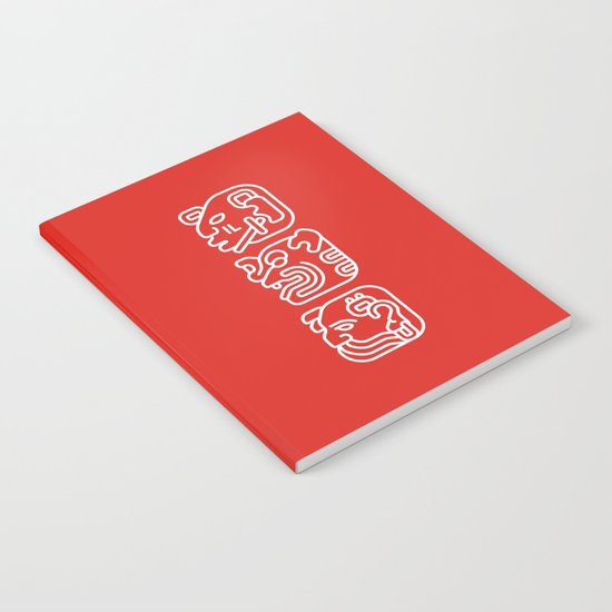 Mayan Glyphs ~ Heads Notebook