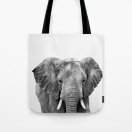 Elephant Print, Animal Print Tote Bag