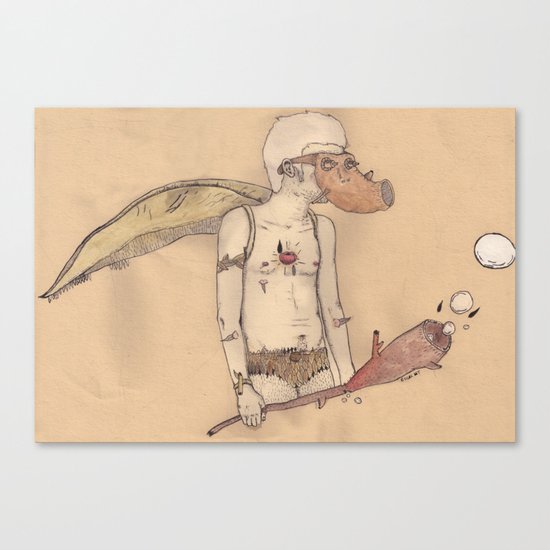 MT man Canvas Print