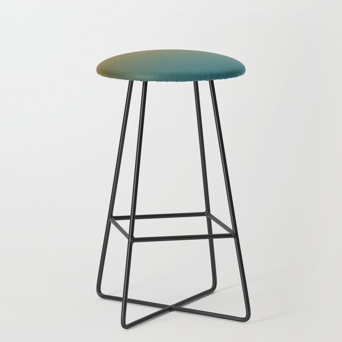 Modern Dark Blue And Brown Ombre Gradient Abstract Pattern Bar Stool