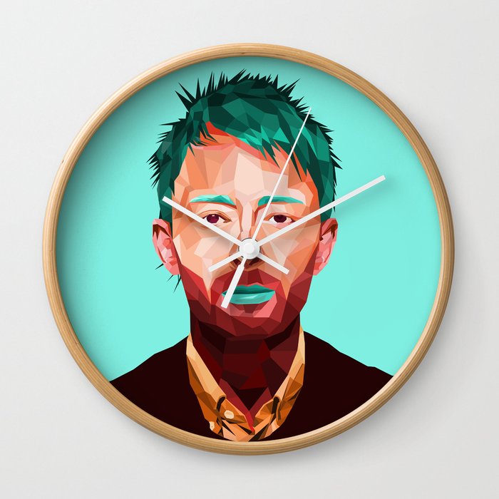 Thom Yorke Wall Clock