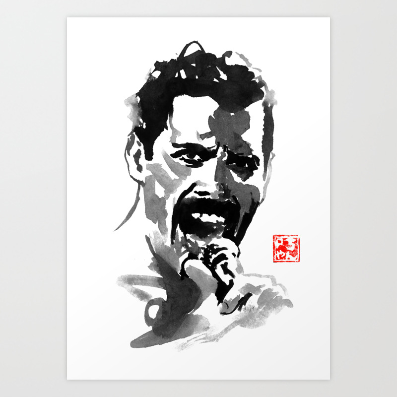 Freddy Mercury 02 Art Print By Pechanesumie Society6