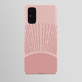 Pink Sun Android Case