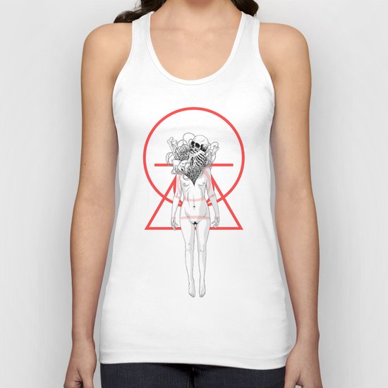 Flowering Unisex Tank Top