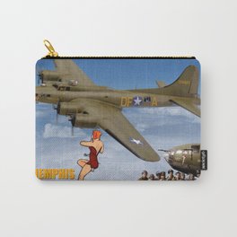 Memphis Belle Carry-All Pouch | Digital, Graphicdesign, Ww2, Flyingfortress, B17, Bomber, Worldwar2, Usaaf, Usaac, Memphisbelle 