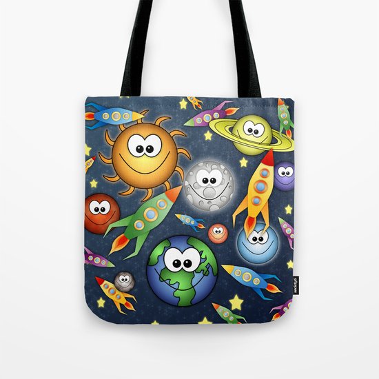 Solar Spaced Out. Tote Bag