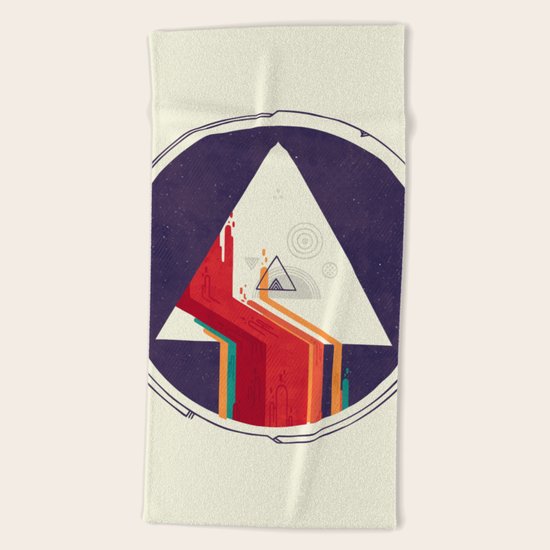 Portal Study Beach Towel