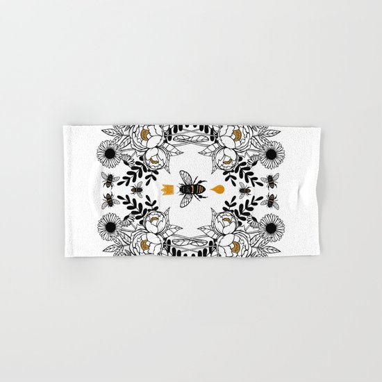 Queen Bee Hand & Bath Towel
