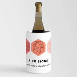 zodiac fire signs Wine Chiller