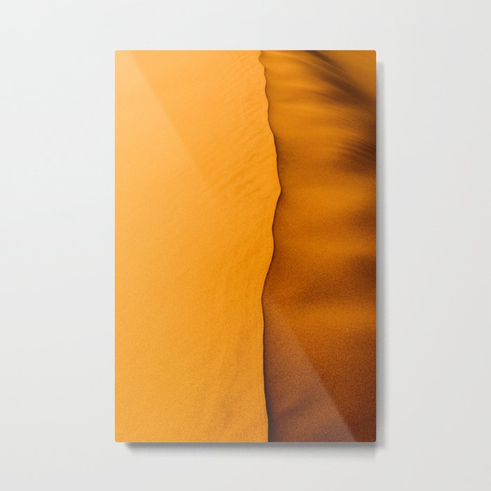 Sand dunes in the Namib desert near Sossusvlei Metal Print