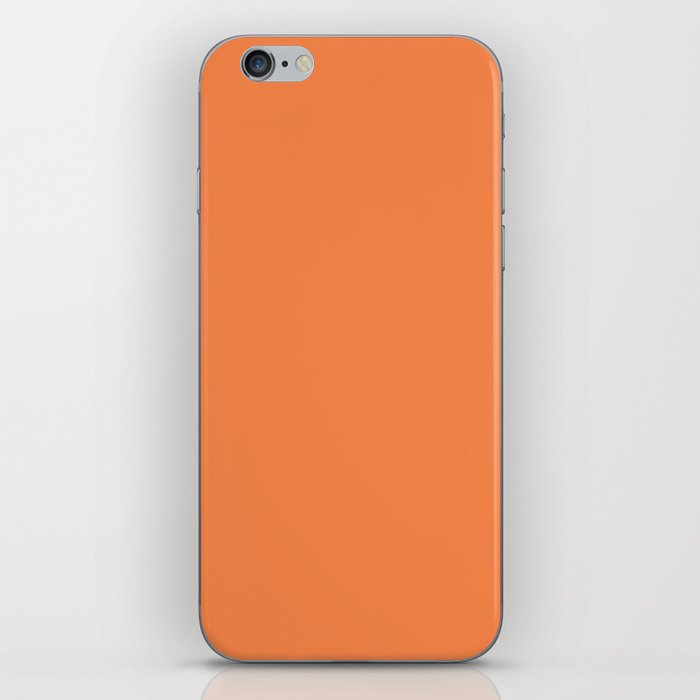 Crusted Salmon Orange iPhone Skin