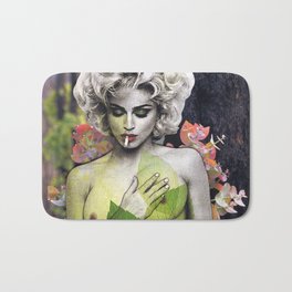 Hail Mary, full of grace Bath Mat | Painting, Regrowth, Environment, Earth, Spirit, Religious, Makeup, Holy, Naturalist, Feminist 