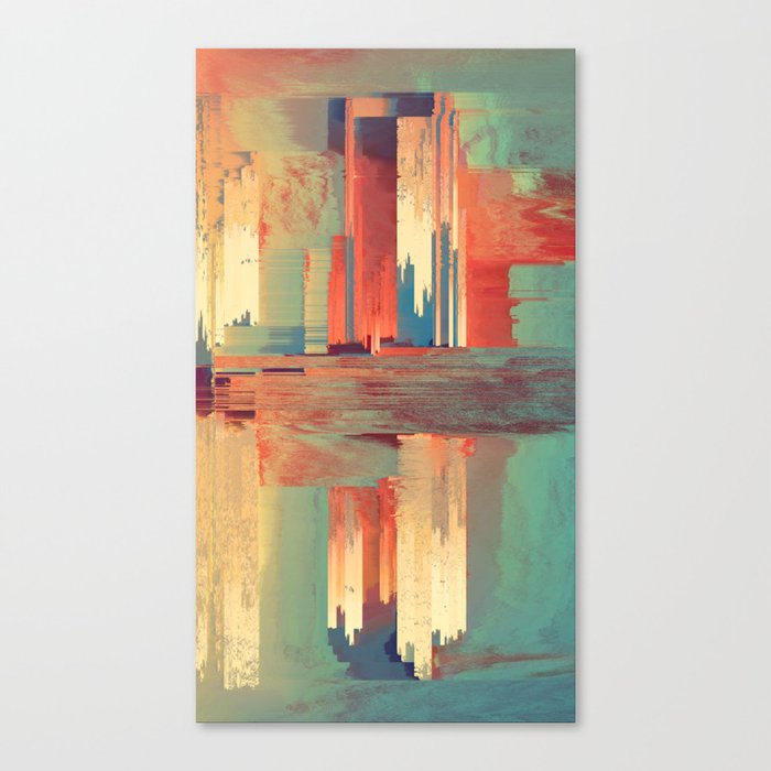 Pixel Sorting 69 Canvas Print