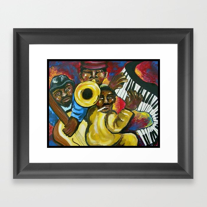 Jazz Trio Framed Art Print