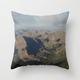 Mount Massive Throw Pillow