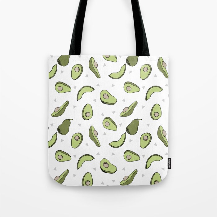 Fruit & Veggie Themed Tote Bag & Pouch Set