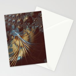 Abstract Art Digital Fractal Stationery Card