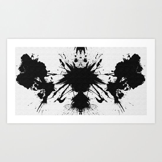 What do you see ?? Art Print