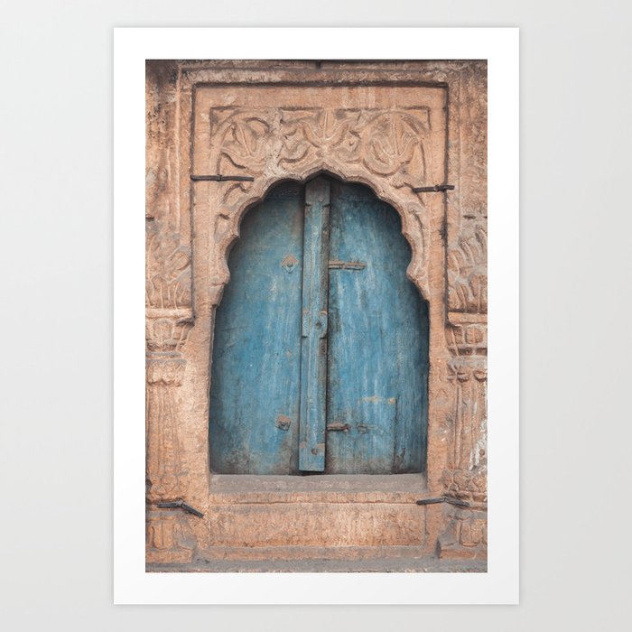 Doors Of India 2 Art Print