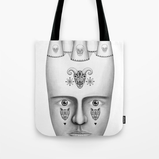Skulls Tote Bag