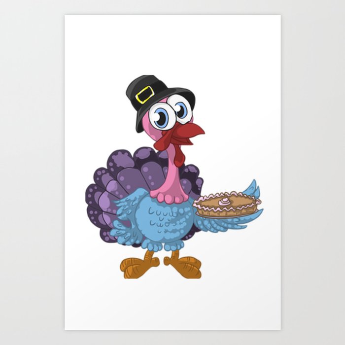 Funny Duck Art Print