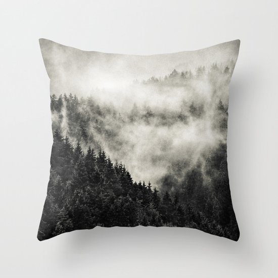 In My Other World // Old School Retro Edit Throw Pillow