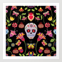 Day of The Dead Art Print